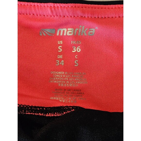 NWT Marika Black Power Tek Leggings S push up Pink - Picture 8 of 12